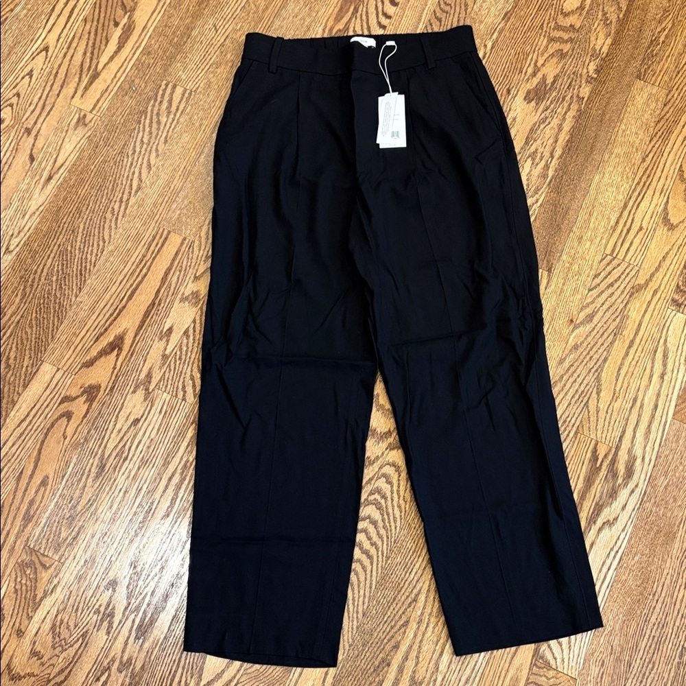 Vince Black Straight Leg Women's Pants
